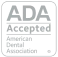 american dental association accepted logo